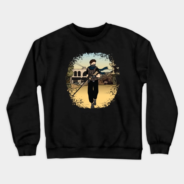 Assassin Crewneck Sweatshirt by silentboy